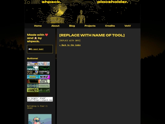 votv/tools/empty screenshot