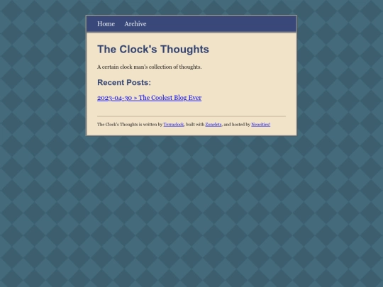 blog screenshot