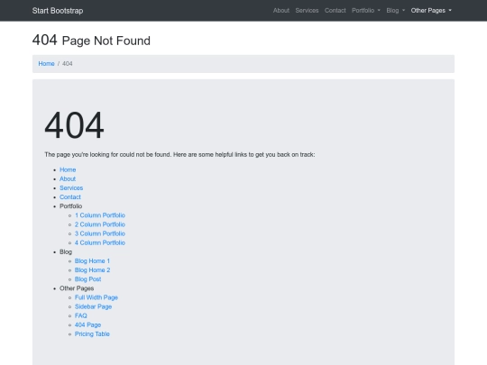 404 screenshot