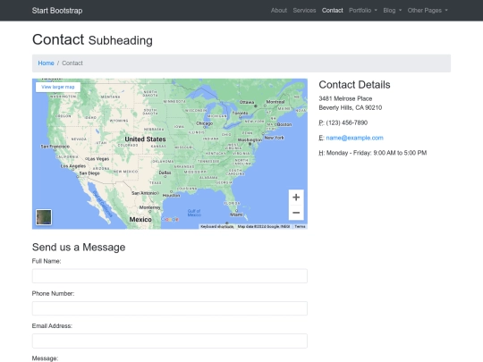 contact screenshot