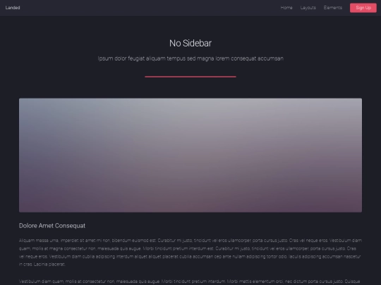 no-sidebar screenshot