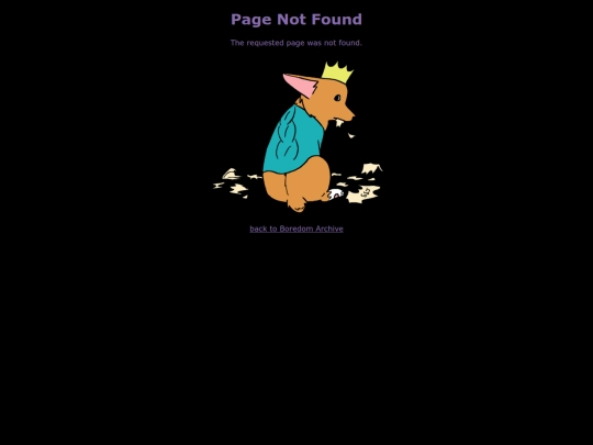 not_found screenshot