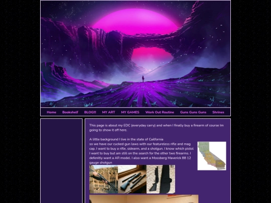 Pages/gunspage screenshot