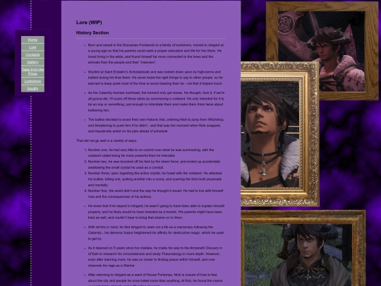 lore screenshot