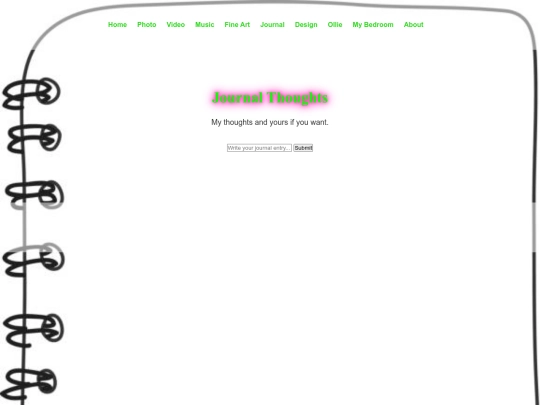 journal screenshot