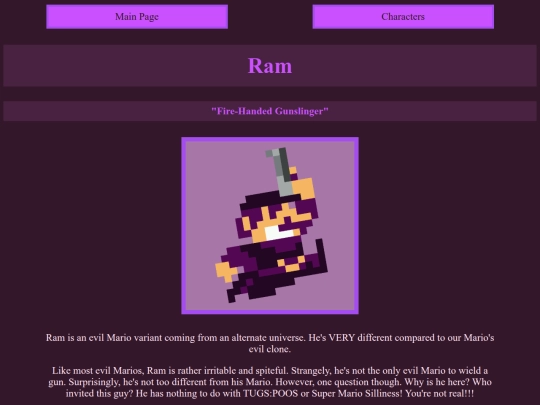 characters/ram screenshot