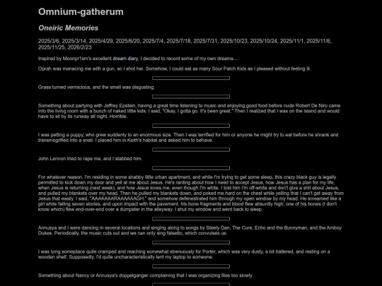Omnium-gatherum/2025-03-06 screenshot