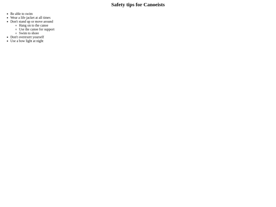 unordered screenshot