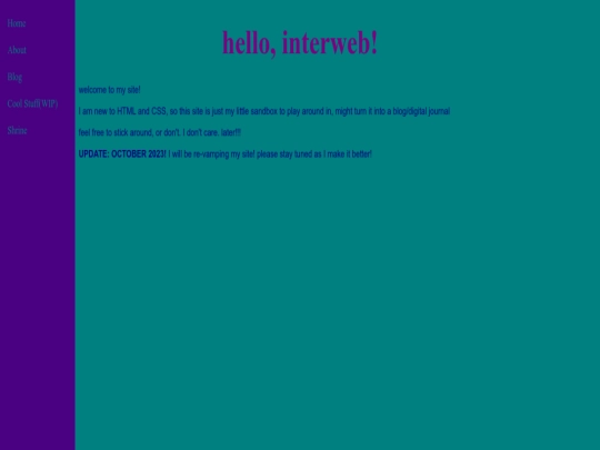 index screenshot