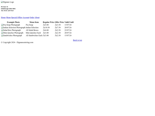 specialoffers screenshot