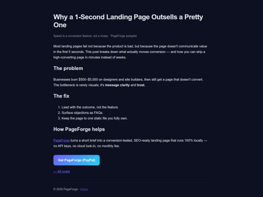 blog/fast-landing-page screenshot
