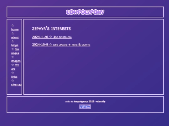 blogs/zephyrsinterests screenshot