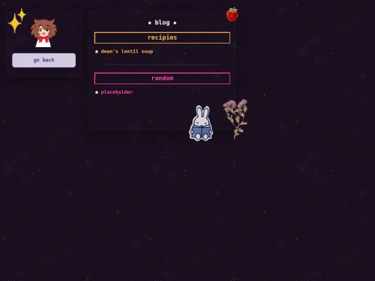 blog screenshot