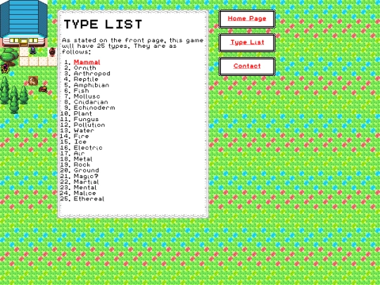 typeList screenshot