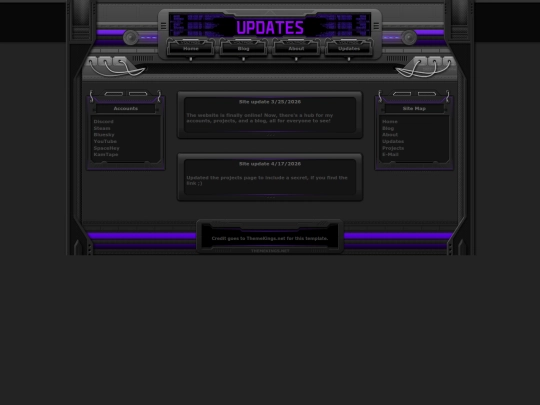 updates screenshot
