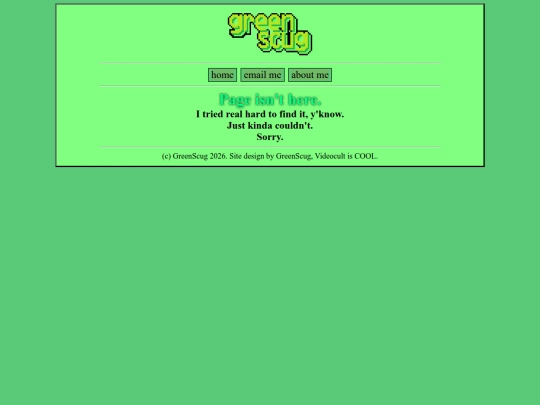 not_found screenshot