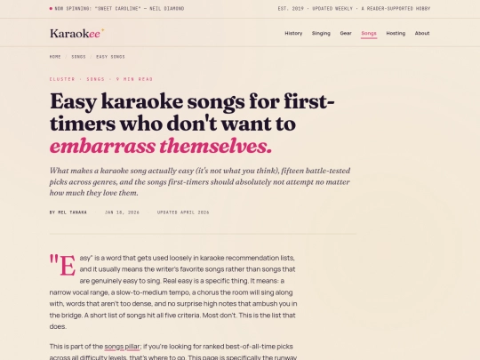 easy-karaoke-songs screenshot