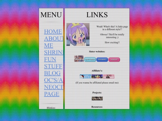 links screenshot