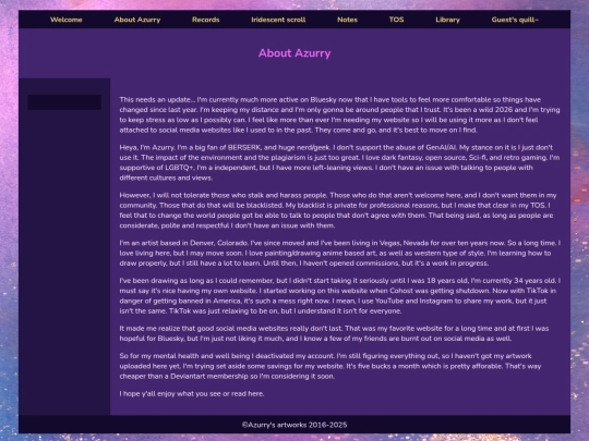 AboutAzurry screenshot