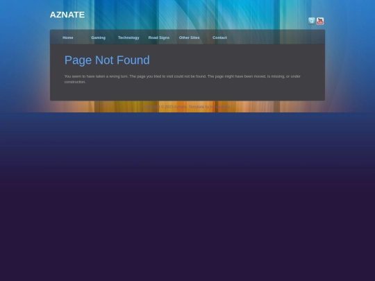 not_found screenshot