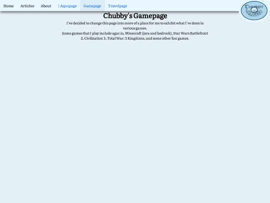 Gamepage screenshot