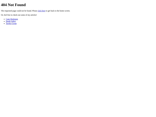 not_found screenshot