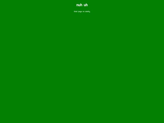 not_found screenshot