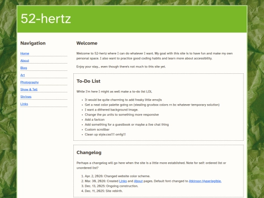 index screenshot