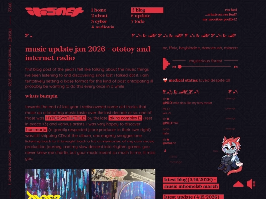 blog/music-jan-2026 screenshot