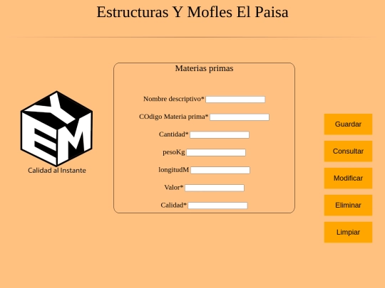 Materias Primas screenshot