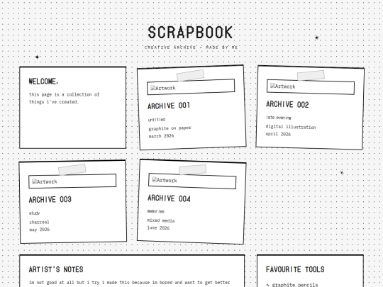 scrapbook screenshot