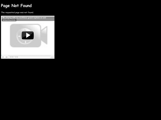 not_found screenshot