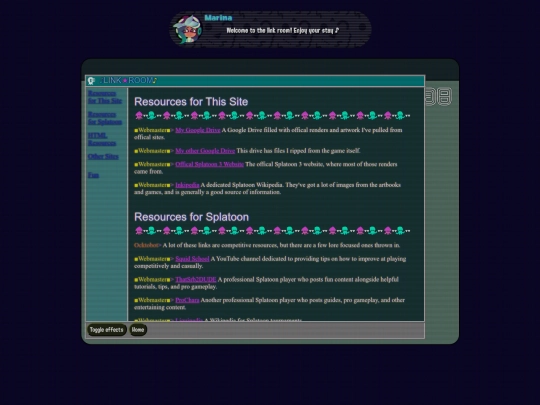 resources screenshot