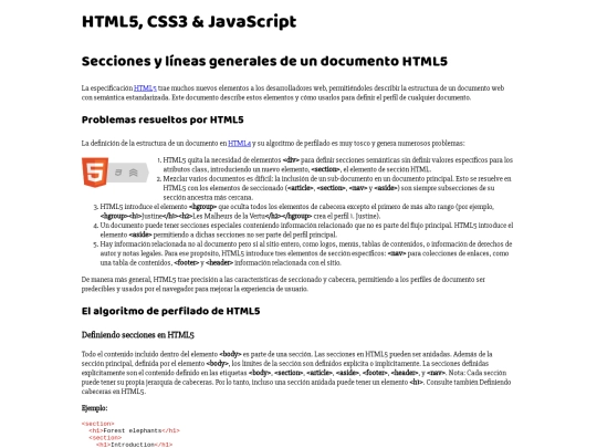 index screenshot
