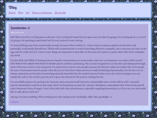 blogposts/introduction screenshot