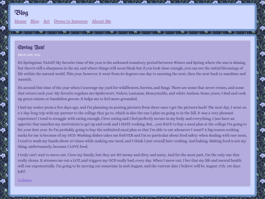 blogposts/spring screenshot