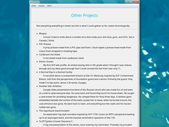 other-projects screenshot