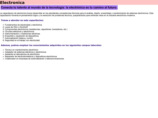 HTML ESME/6 screenshot
