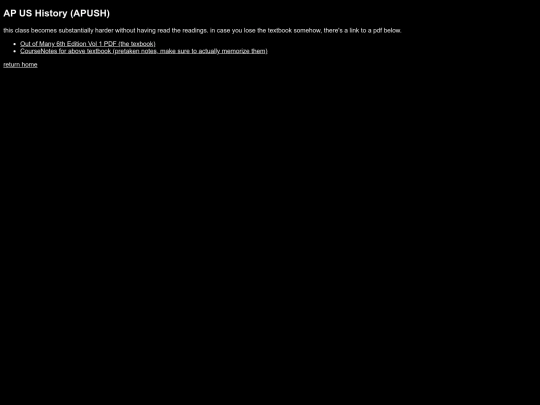 apush screenshot