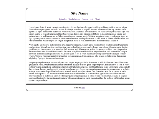 test screenshot