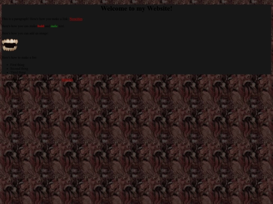 test screenshot