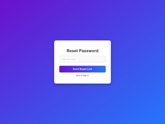 ForgotPassword screenshot