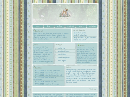 about me/aboutme screenshot