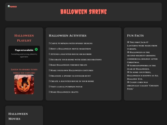 halloween screenshot
