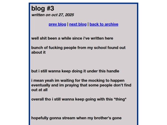 BLOGS/3 screenshot