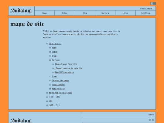 sitemap screenshot
