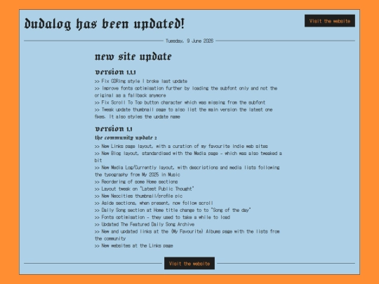 zzz-site-update screenshot