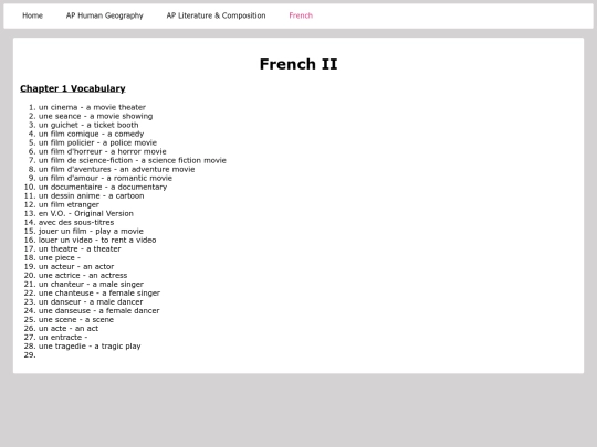 French screenshot