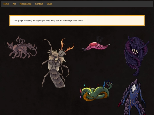 2Dart/HomebrewMonsters screenshot