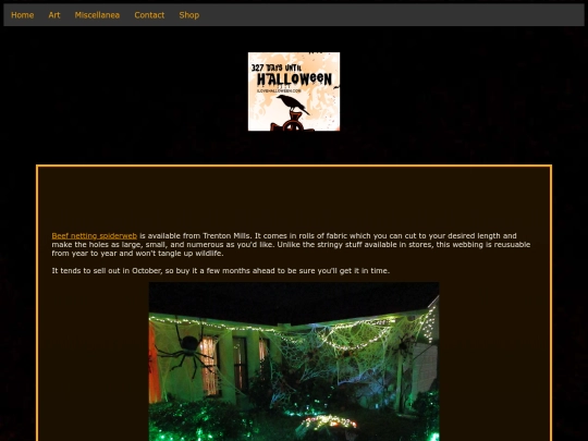 Halloween screenshot